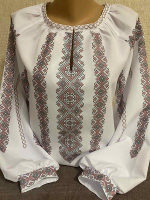 Пошита жіноча блуза для вишивання бісером або нитками ПЖС-299 Пошита ПЖС-299